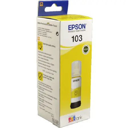 Tusz Epson ET103 Yellow do drukarek (Oryginalny) [65ml]